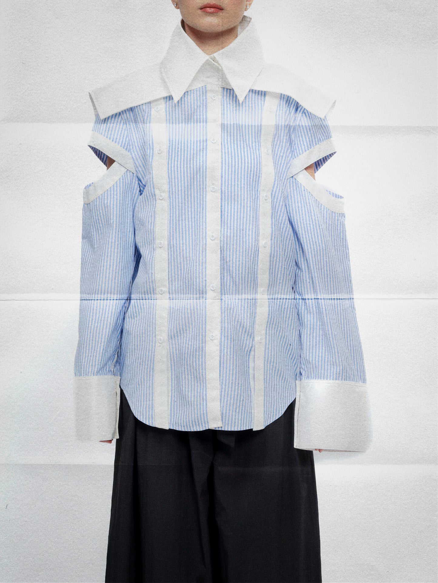 KAI SHIRT BLUE STRIPES
