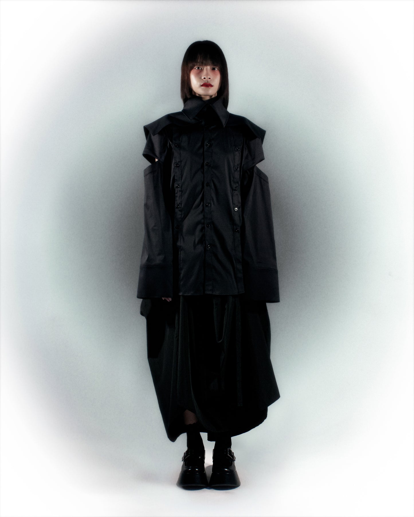 OKIKU DRESS BLACK